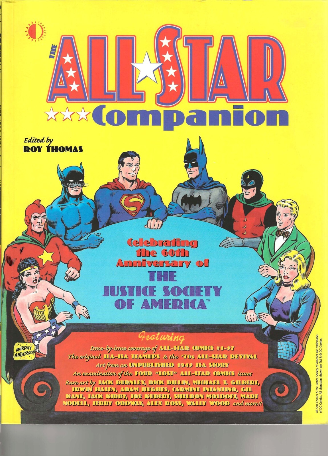 The All Star Companion,Roy Thomas,Justice Society of America,SC,1st,2000