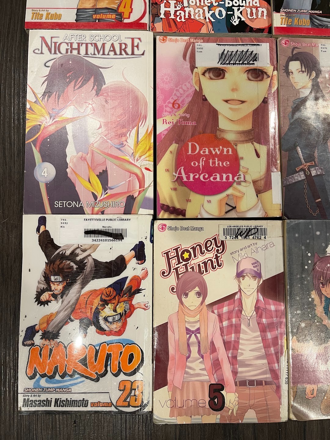 Lot Of 24 Anime/ Manga Books! Various Titles Naruto, Bleach, Dawn of the Arcana