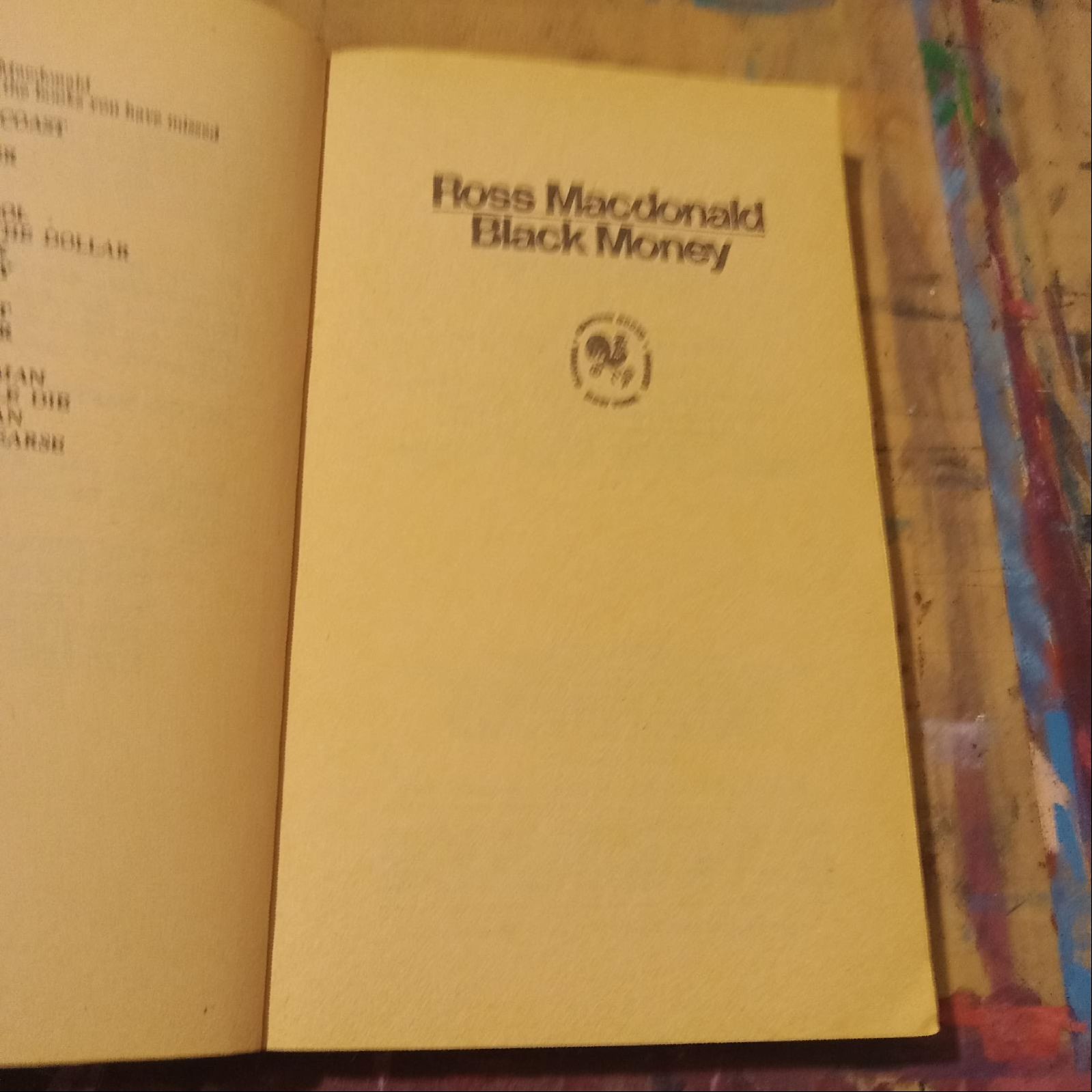 Ross Macdonald Black Money 1978 Bantam Books 5th Printing 12mo Paperback VG