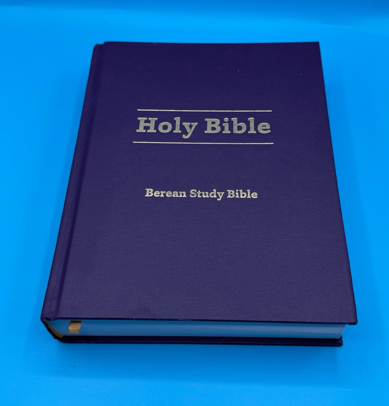 Berean Study Bible BSB — original 1st edition HC — 10.5 font, printed in USA