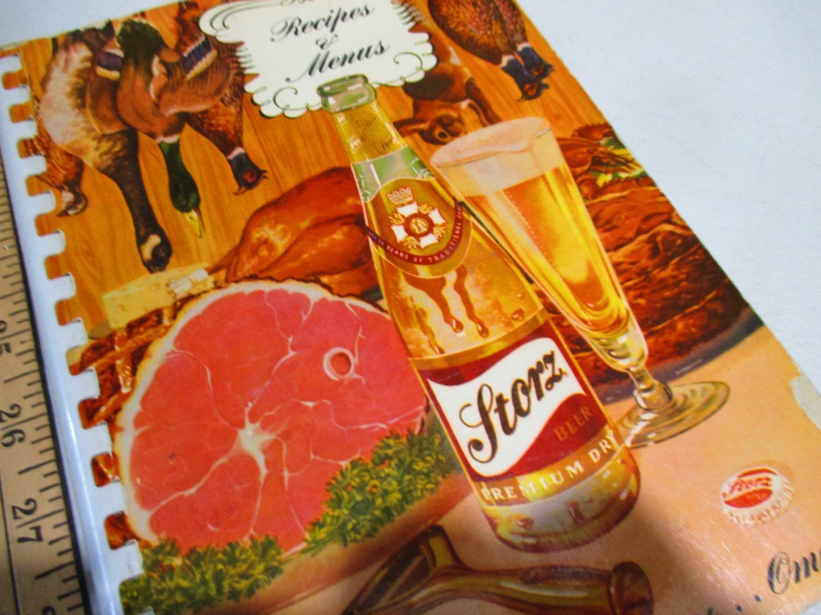 1959 Storz Beer Cookbook 6.5×9 inches 311pg, Omaha NE