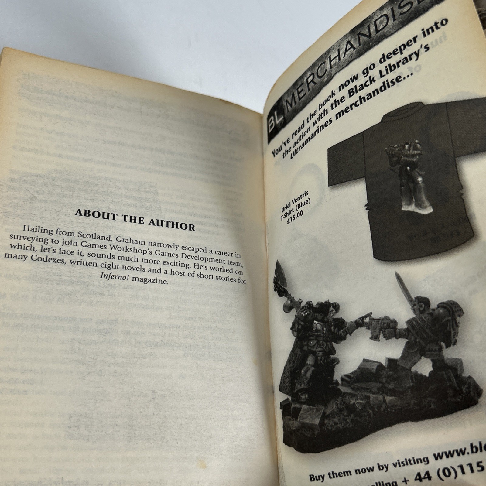 The Ultramarines Omnibus by Graham McNeill Warhammer 40K BL Paperback (2006)