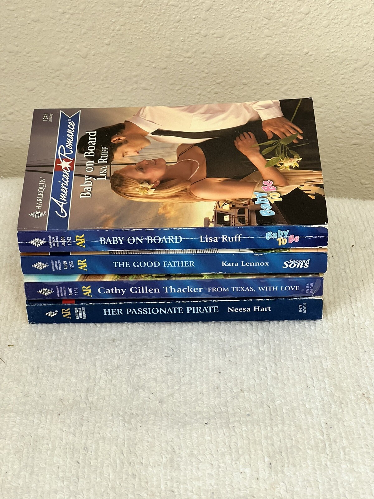 Harlequin American Romance Series Lot 4 Paperback Books
