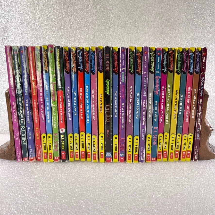 Goosebumps Lot of 29 by RL Stine – Apple Fiction 1990s-2010s – TPB