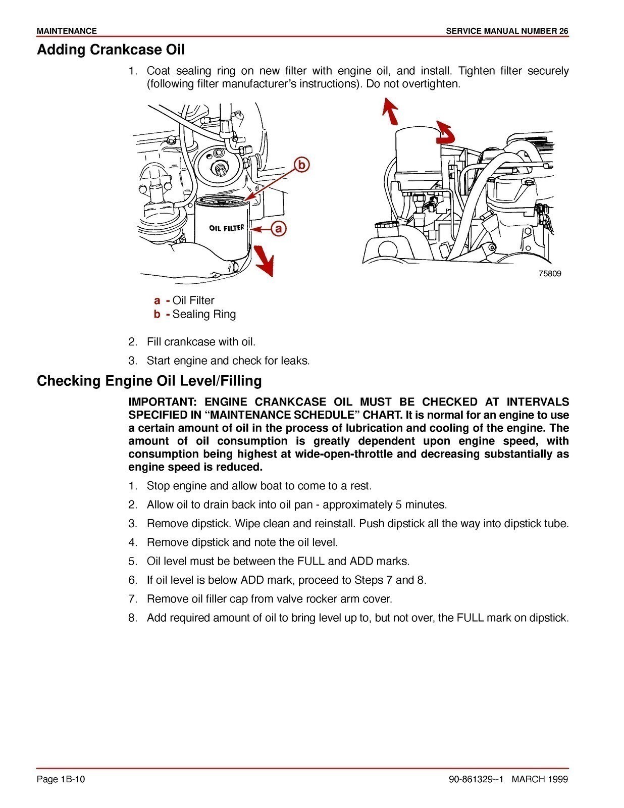 MERCURY MERCRUISER NO. 26 MARINE ENGINE GM 4 CYL 3.0L SERVICE MANUAL , SECURED