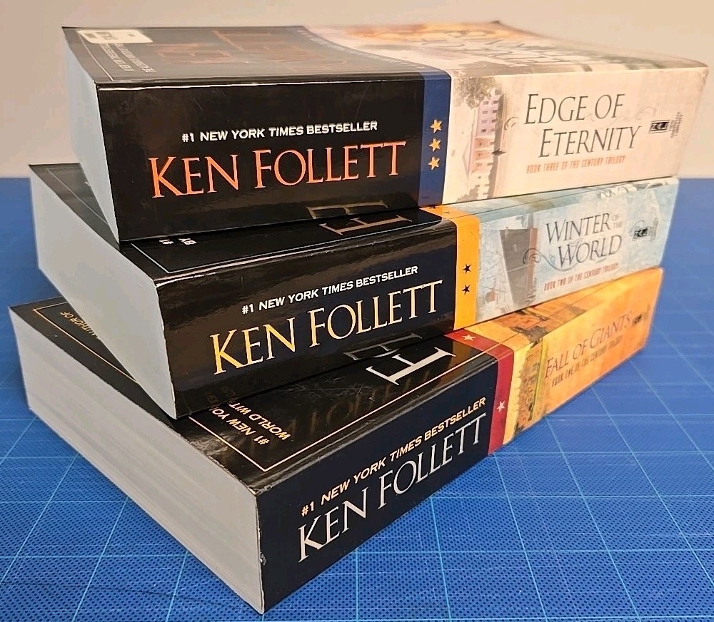 KEN FOLLETT Century Trilogy Series Trade PB Set 1-3