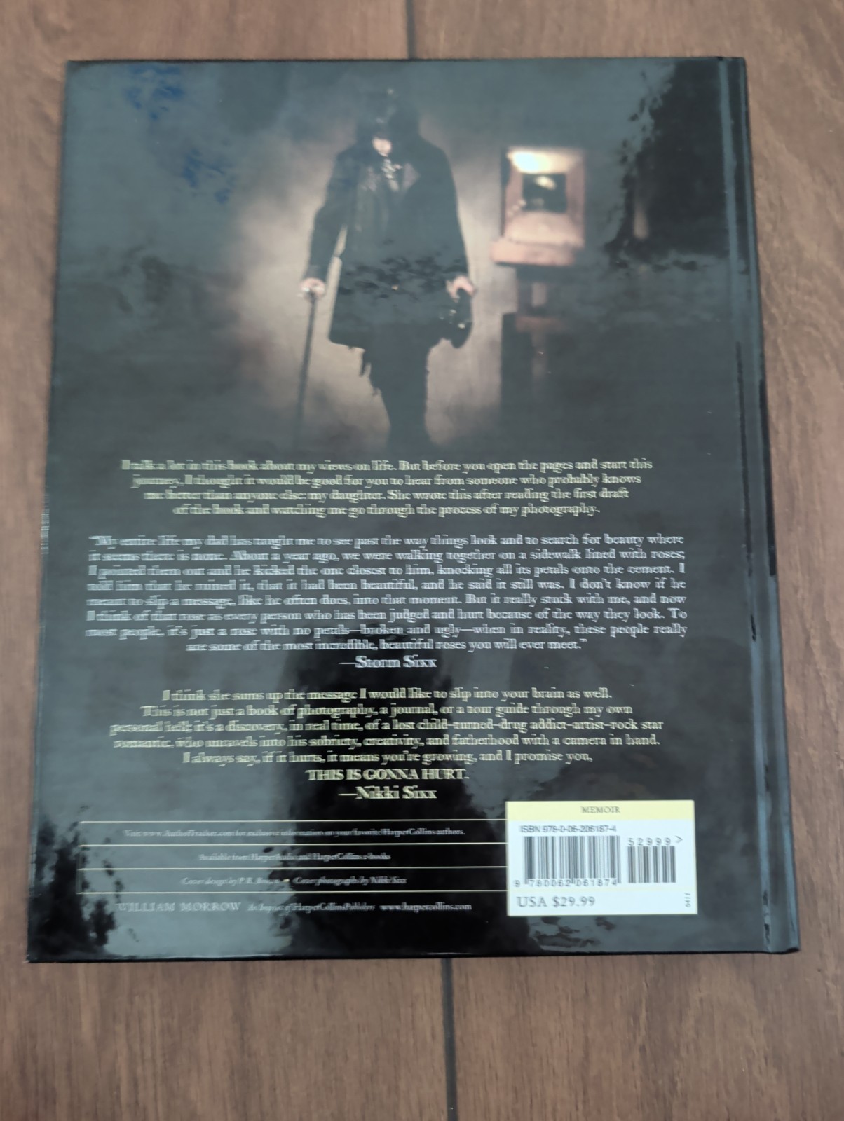 Nikki Sixx Signed „This Is Gonna Hurt“ 1st Edition 2011 Autographed Motley Crue