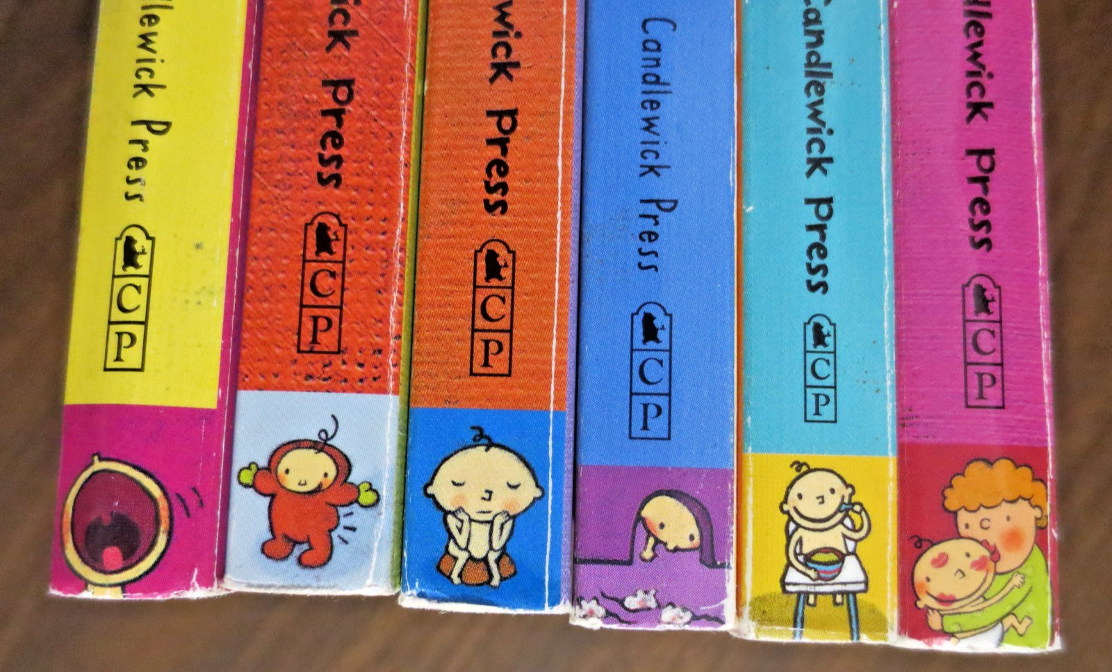 Lot of 6 By LESLIE PATRICELLI Board Book Set for Toddlers