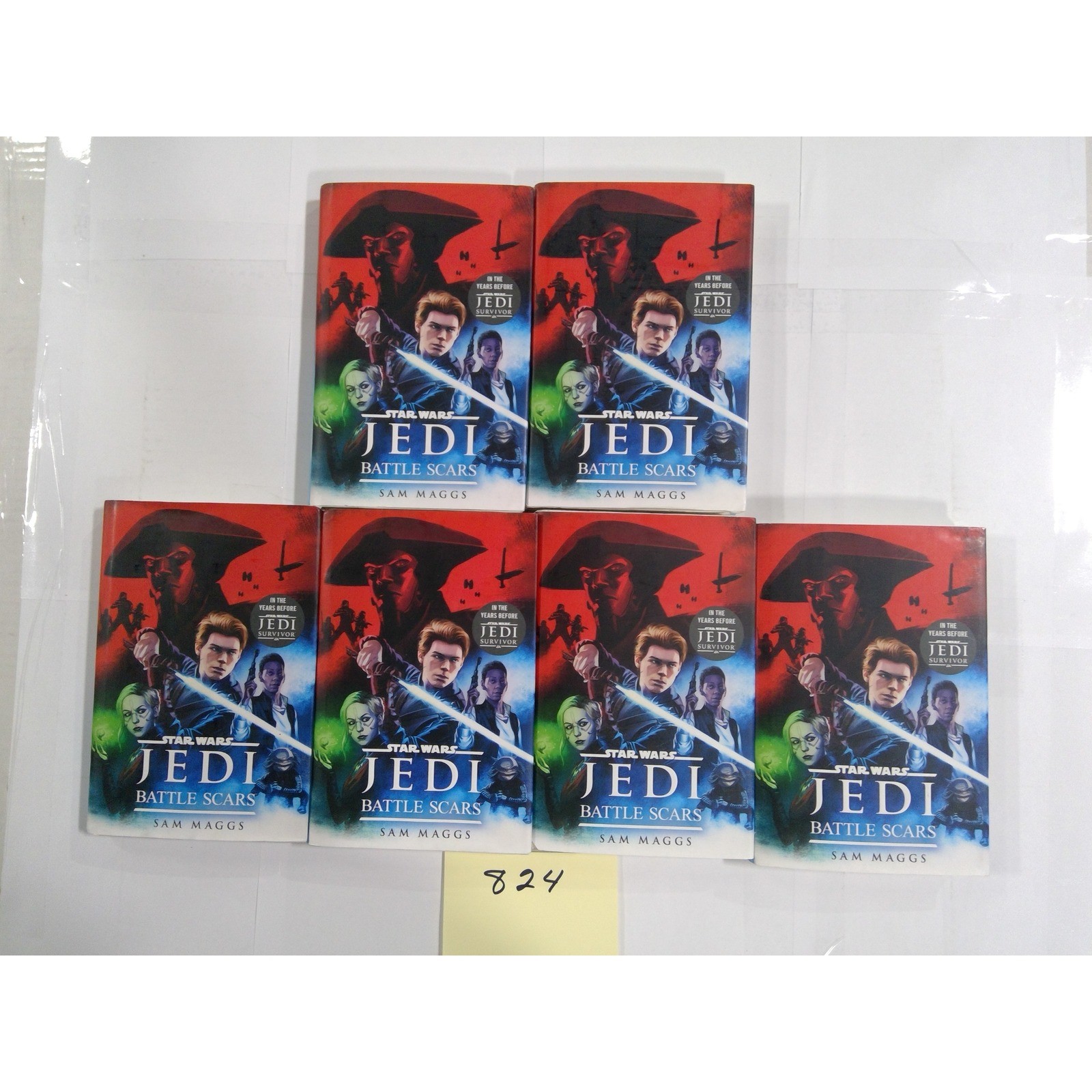 Del Rey Star Wars Jedi Battle Scars Novel 6 Pack Sam Maggs Hardcover Like New