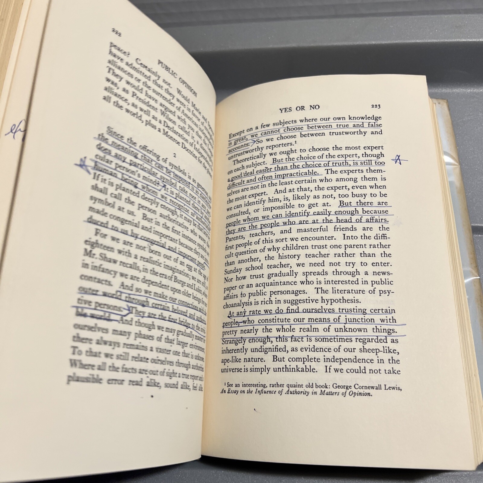 Public Opinion Walter Lippmann The Macmillan Company 1961