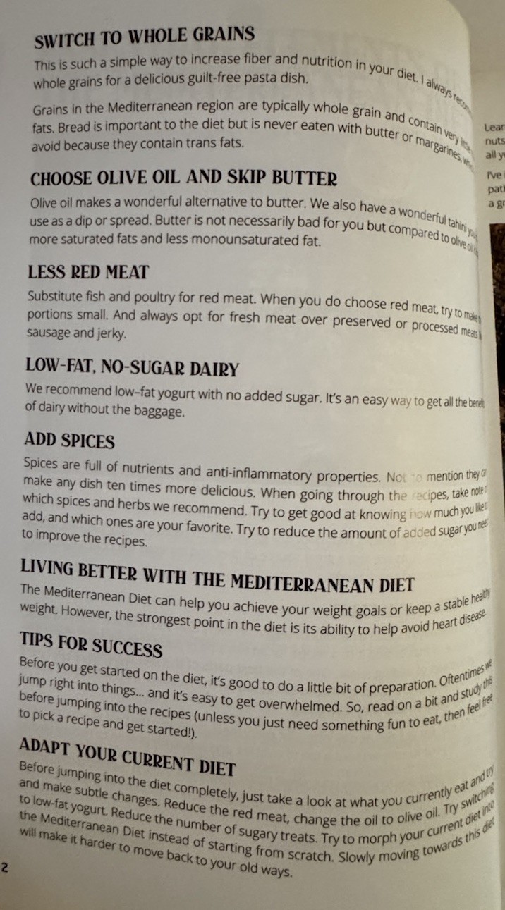 The Mediterranean Refresh Cookbook By Erika Simons Great Recipes 2020 PB