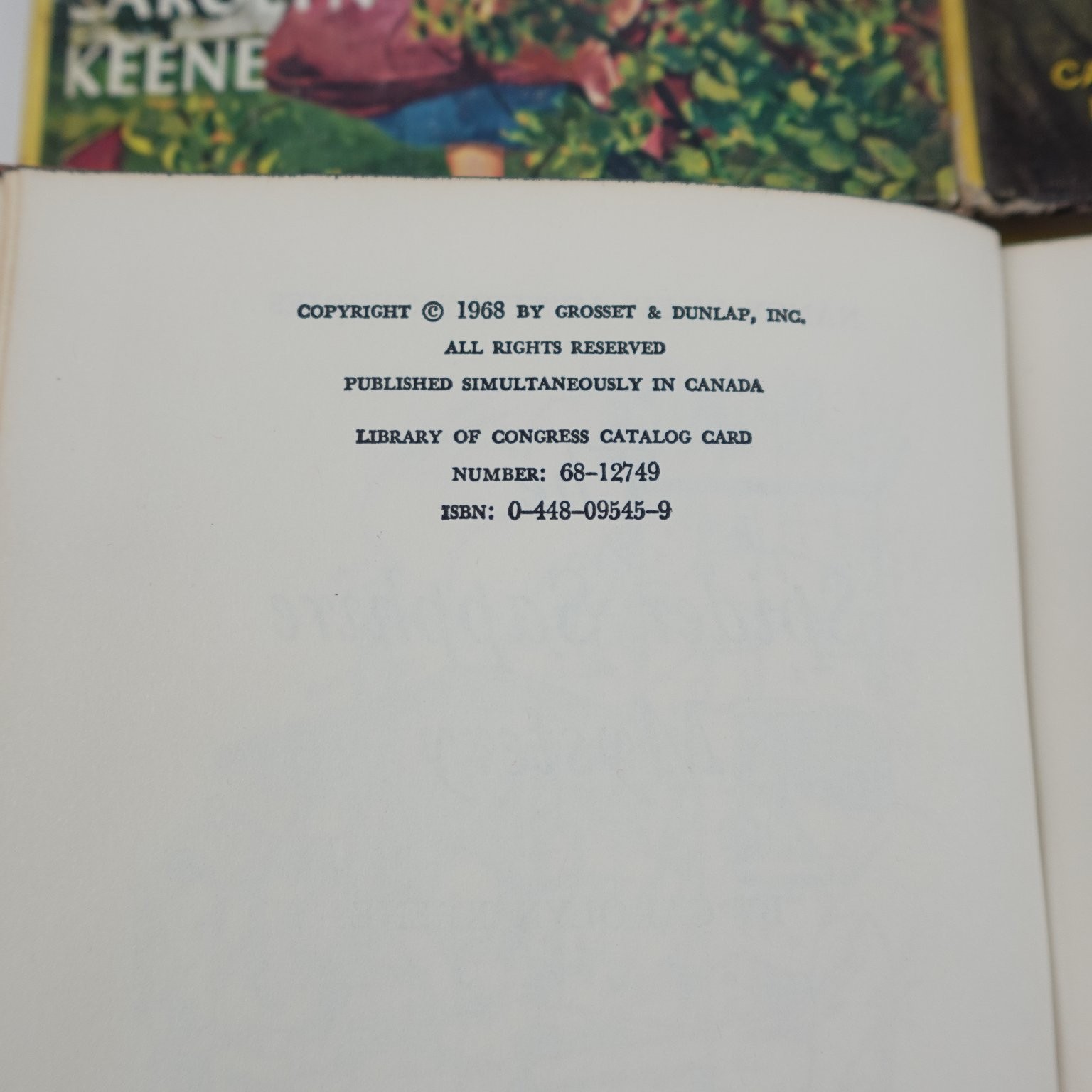 Nancy Drew Mystery Stories Lot 8 Books Carolyn Keene Vintage Grosset & Dunlap
