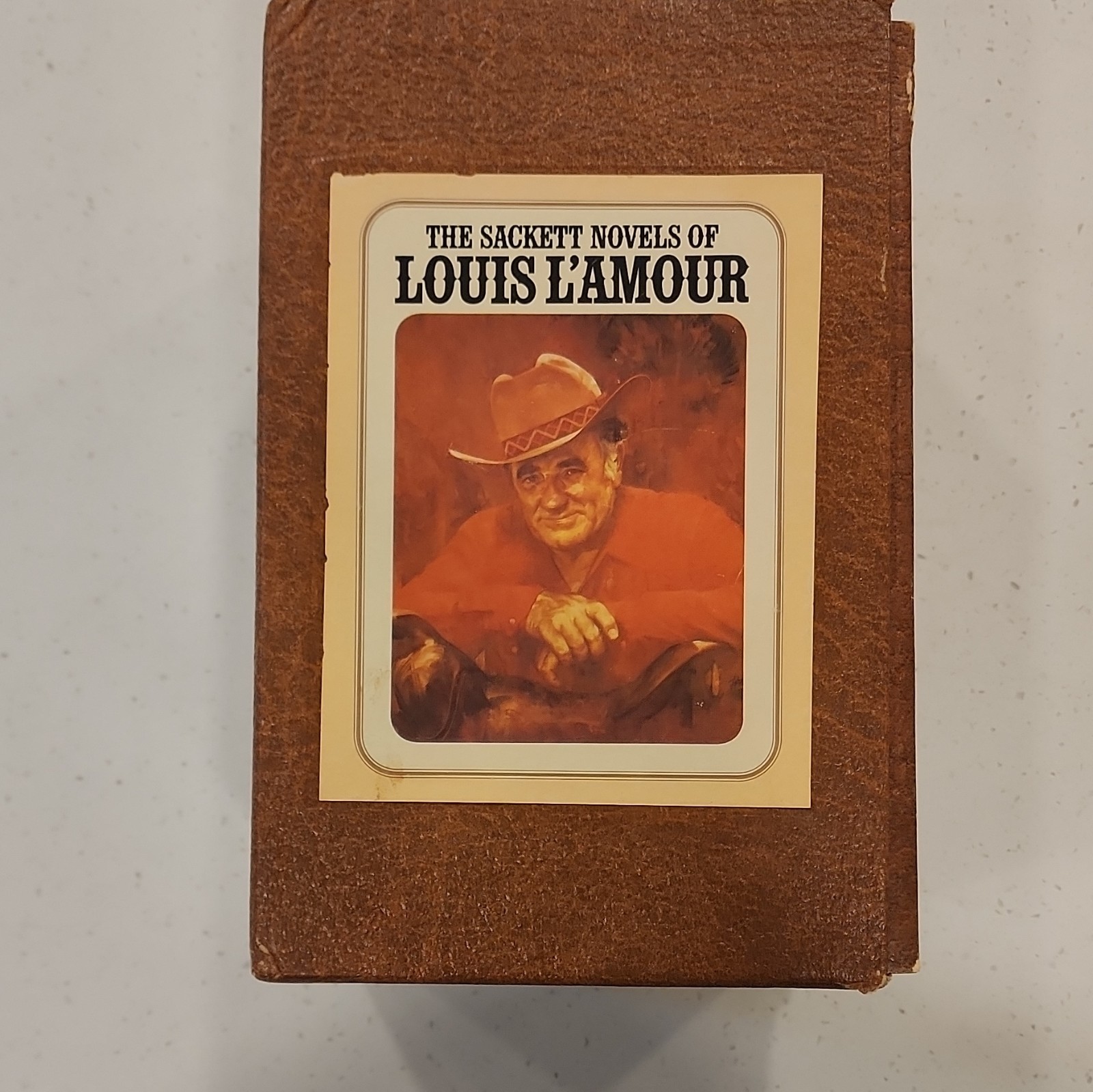 Vintage The Sackett Novels Louis L’Amour Box Set Vol I-IV Bantam Books 1980s