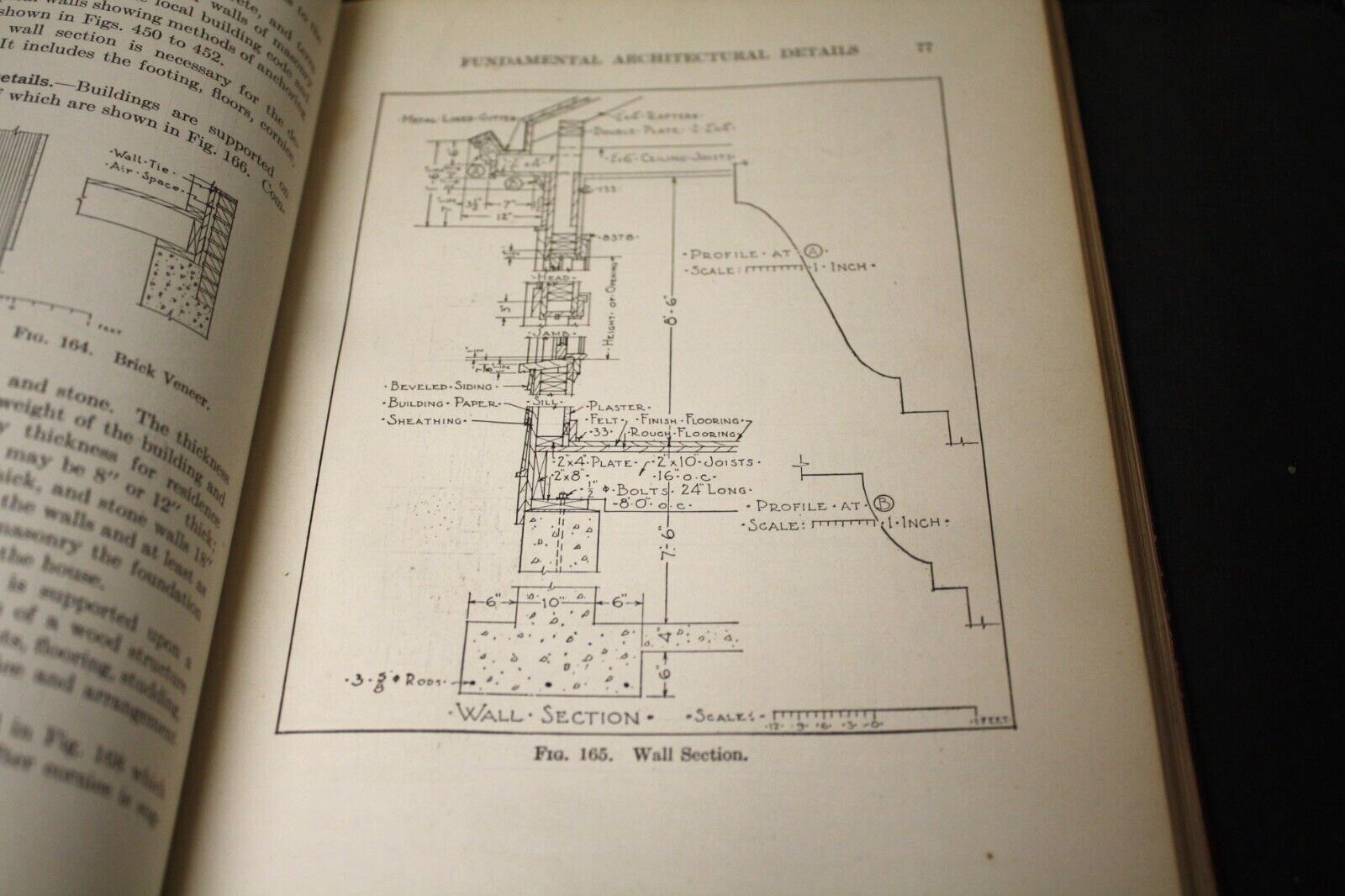 1929 First Edition Architectural Drafting By Carl Lars Svensen & E. G. Shelton