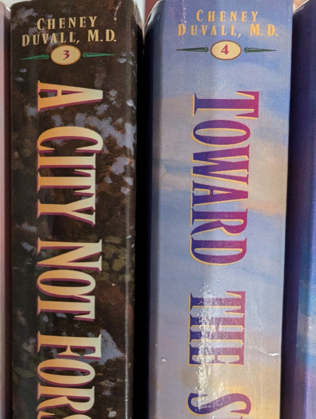 Cheney Duvall, M.D. Series 1-8 1800s Bethany House pub 1990s PB VG 241003