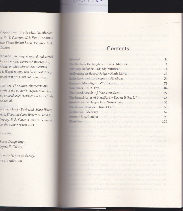 Gears, Ghouls, and Gauges: A Steampunk – Gaslamp Fantasy Genres SIGNED COPY LN