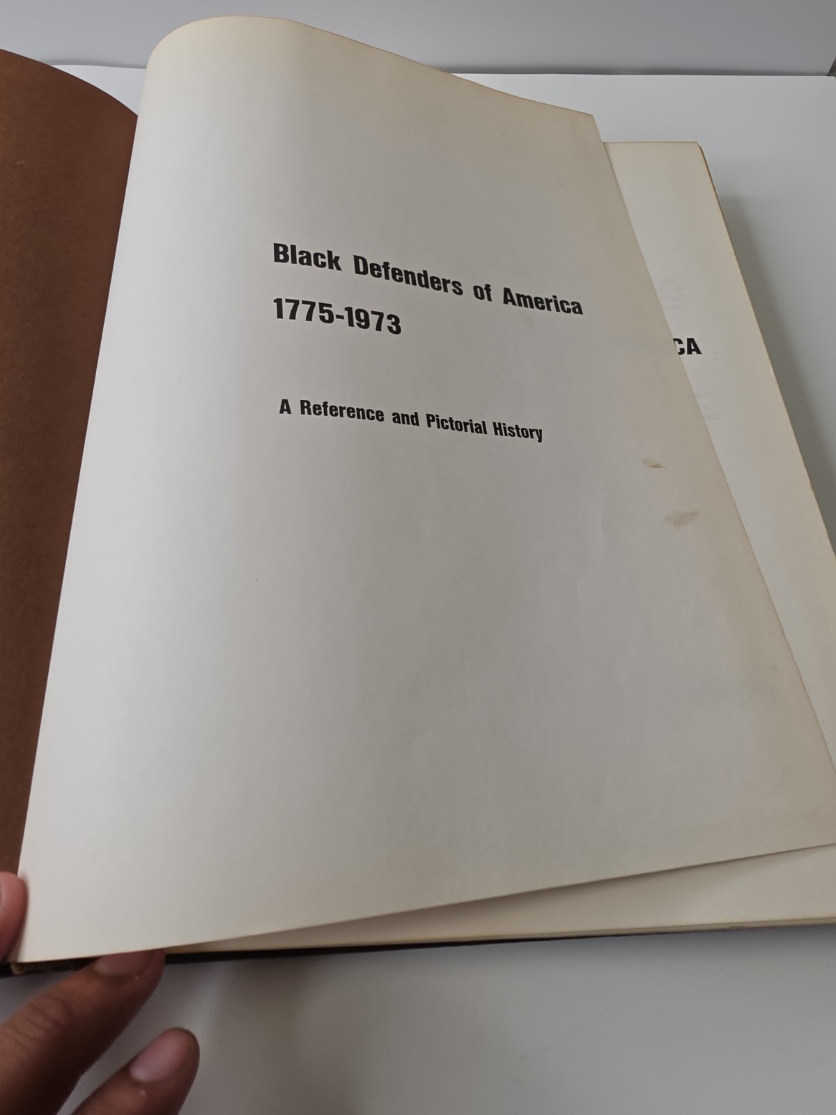 Black Defenders of America, 1775-1973, Greene, Robert E