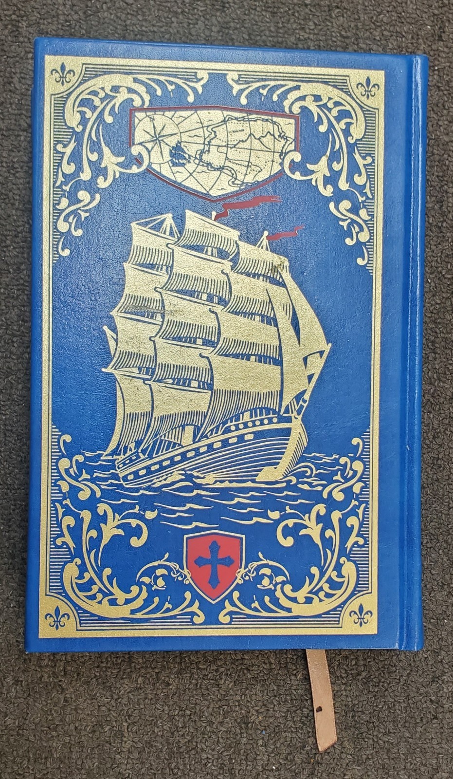 The Count of Monte Cristo – Dumas – 2011 B&N leather bound gilt edges – good