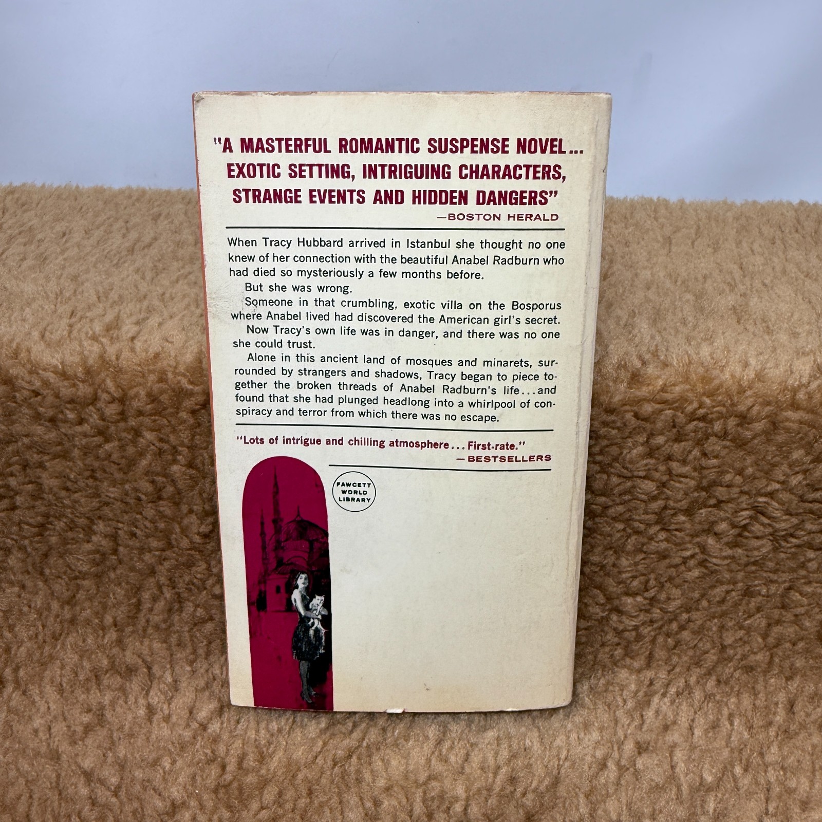 BLACK AMBER By Phyllis A. Whitney 1965 Crest Book Paperback