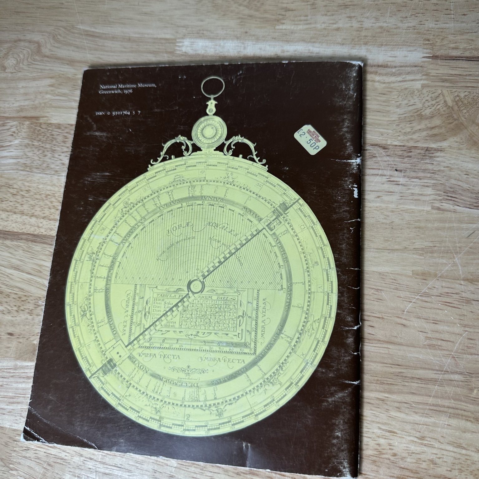 The Planispheric Astrolabe National Maritime Museum Greenwich 1976 Astronomy