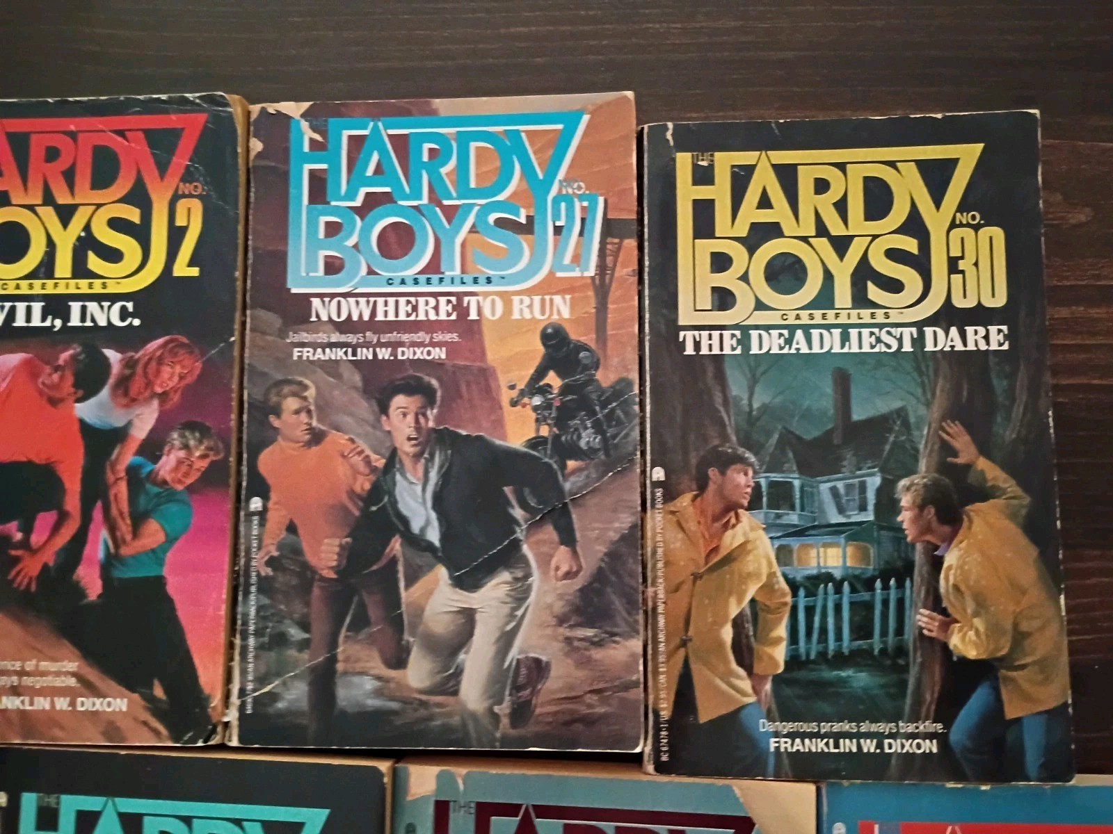 Lot Of 13 Hardy Boys Casefiles