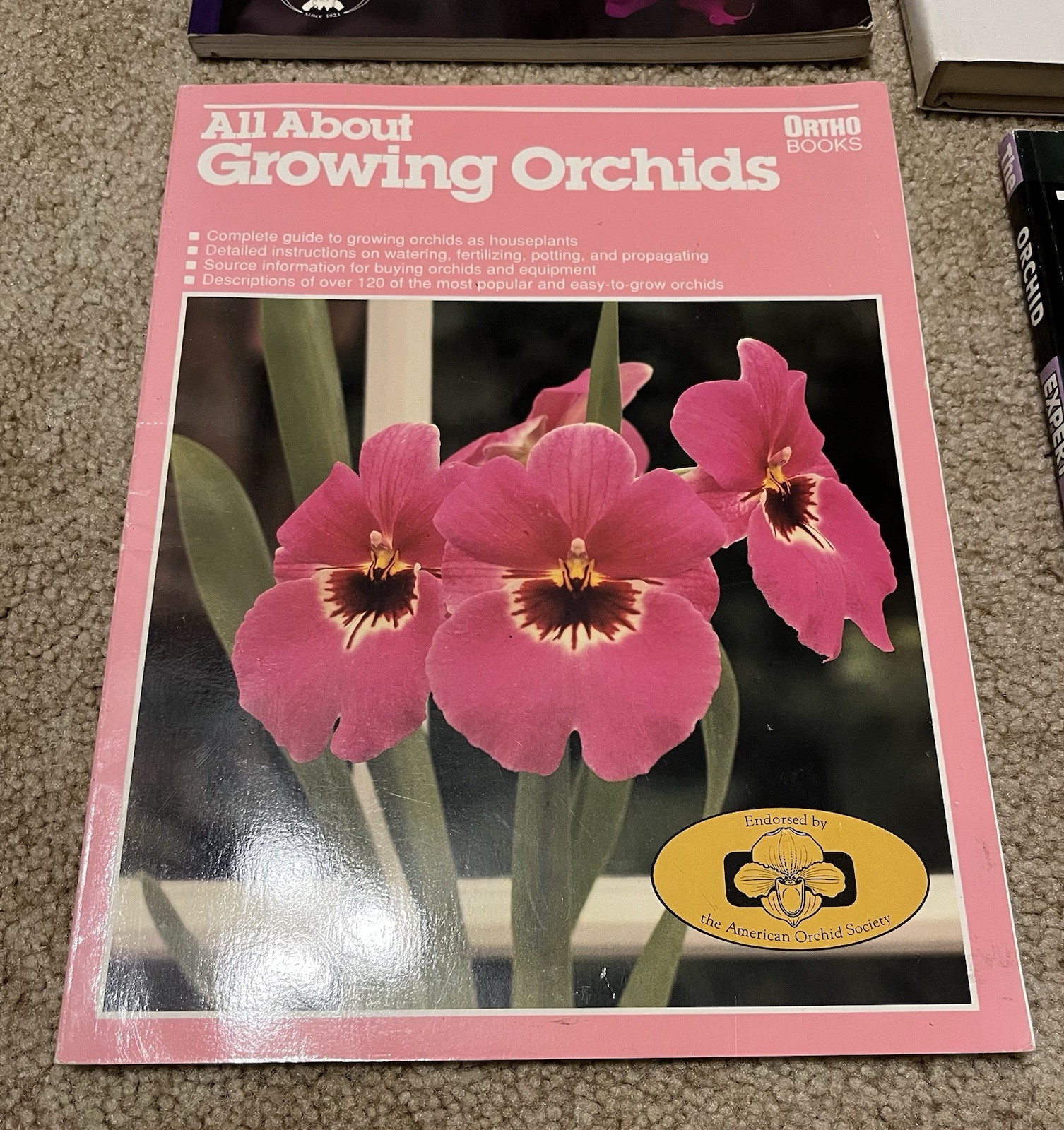 All About Growing ORCHID Flowers Garden Expert Guide Book Illustrated Lot x6 VG