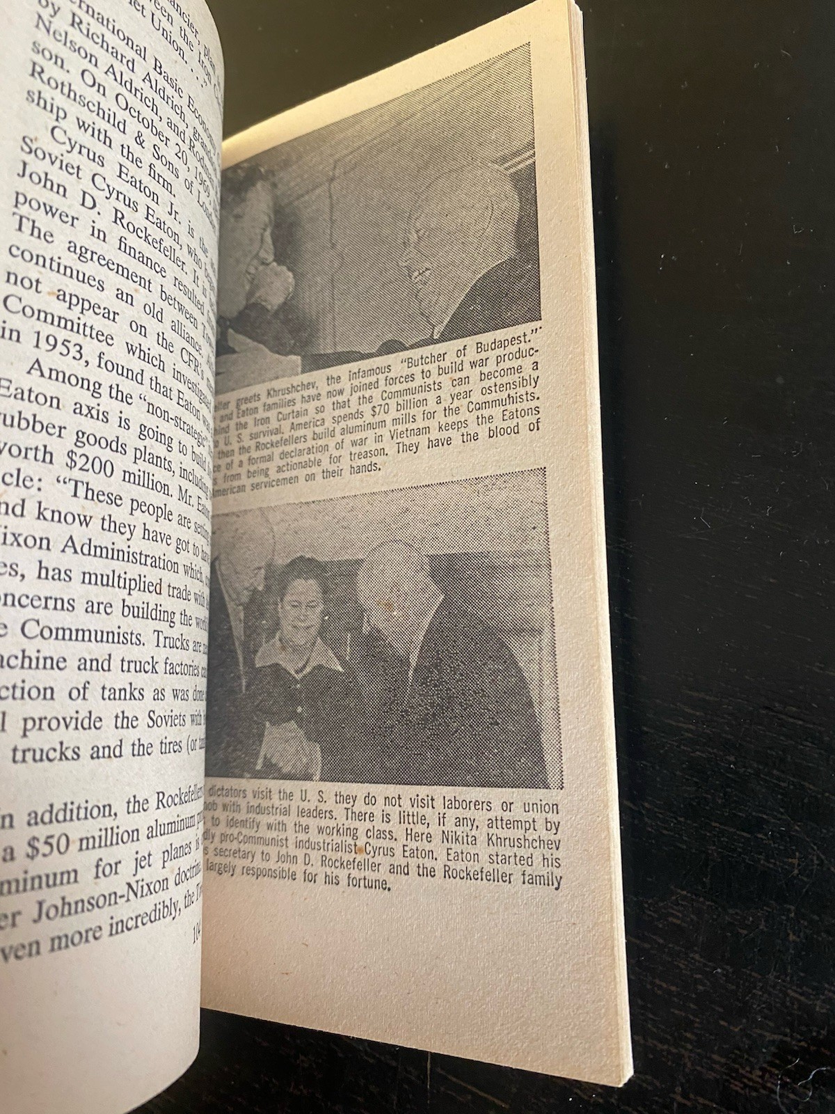 Gary Allen None Dare Call It Conspiracy Concord Press PB 1971