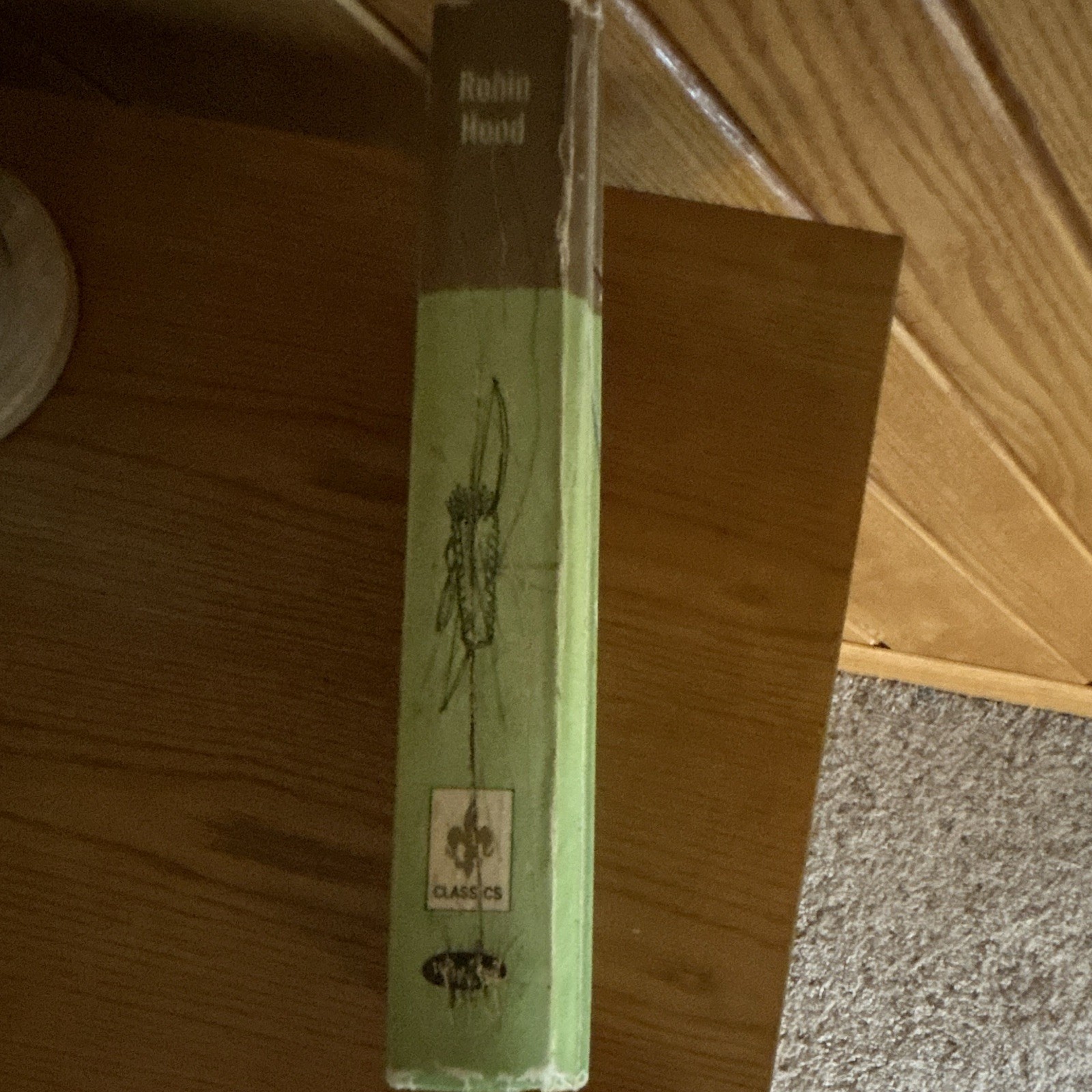 The Merry Adventures of Robin Hood HC Howard Pyle Whitman Classics Illus.