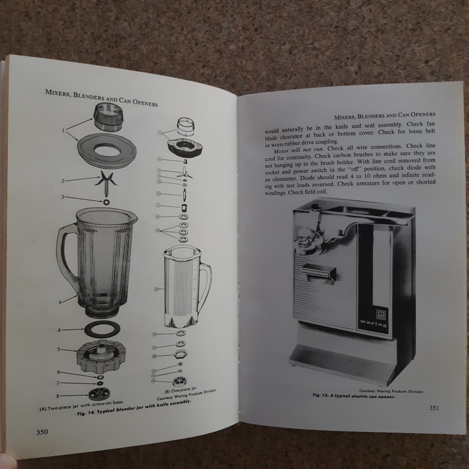 1975 Audel Home Appliance Servicing by Edwin P Anderson 3rd Edition 2nd Printing