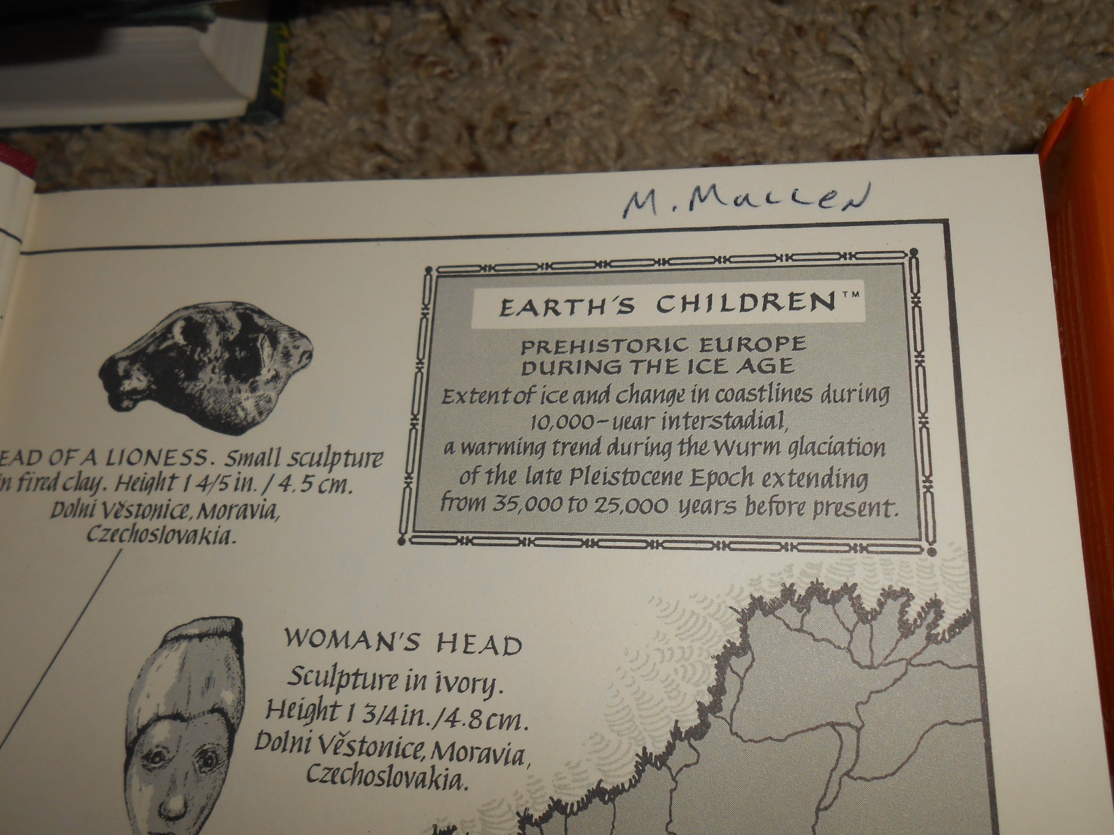 Jean M Auel EARTH’S CHILDREN 6 Vol Set 1 ex-lib 4-1st/1st – HC/DJ VGC
