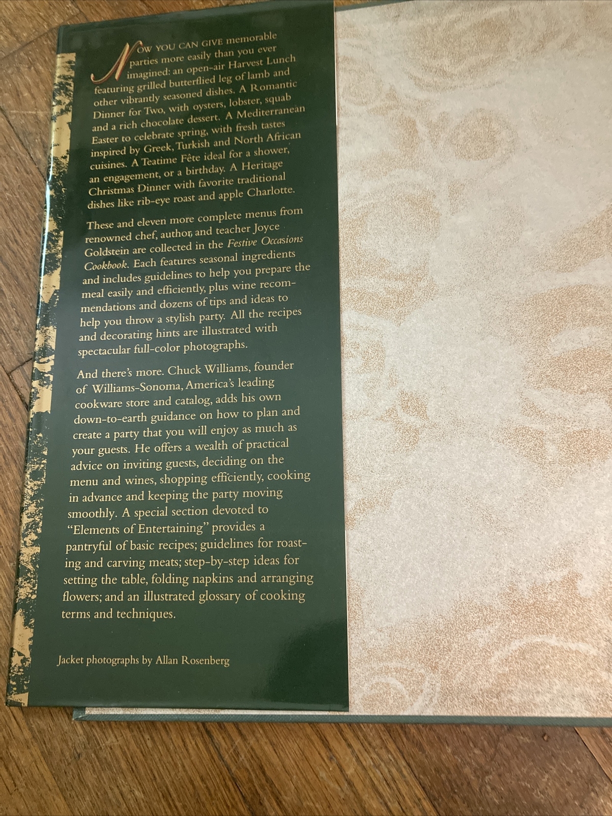 Williams – Sonoma Entertaining Ser.: Festive Occasions Cookbook by Joyce Esersky
