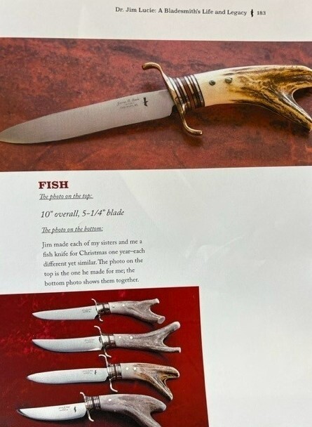 Dr. Jim Lucie: A Bladesmith’s Life & Legacy -New Hardbound Book with 300+ photos
