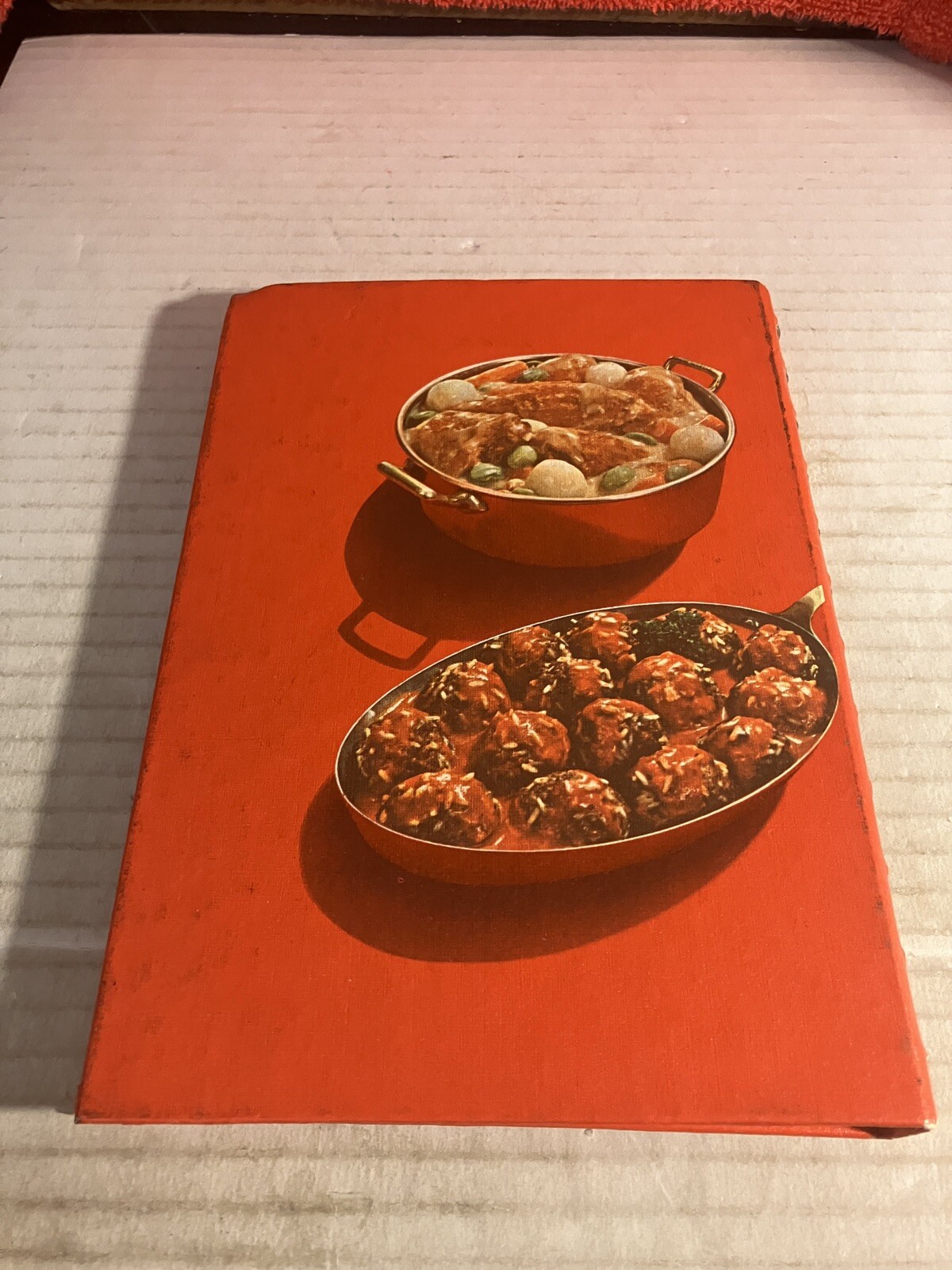 Vintage 1970 Campbell’s Cooking With Soup Spiral Bound Hardcover. DWK135