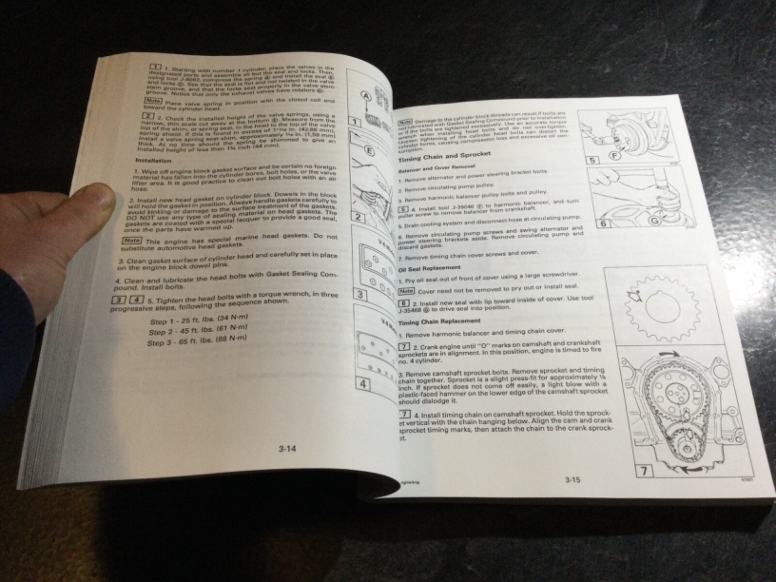 1994 Volvo Penta MD 3.0L, 4.3L, 5.0L, 5.7L, 5.8L 7.4L 8.2L Shop Manual 4,6,8 cyl