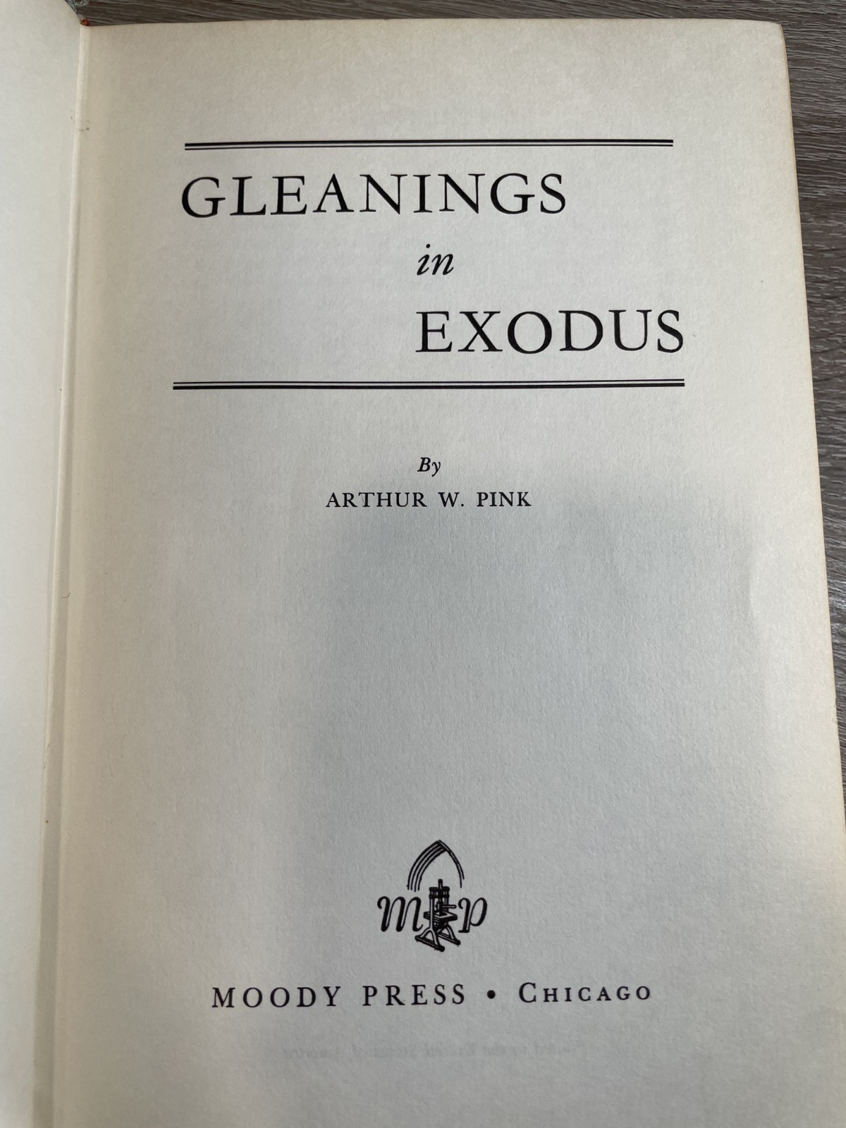 Arthur W. Pink Gleanings Bundle: Genesis, Exodus, Joshua, Paul – HC – Good