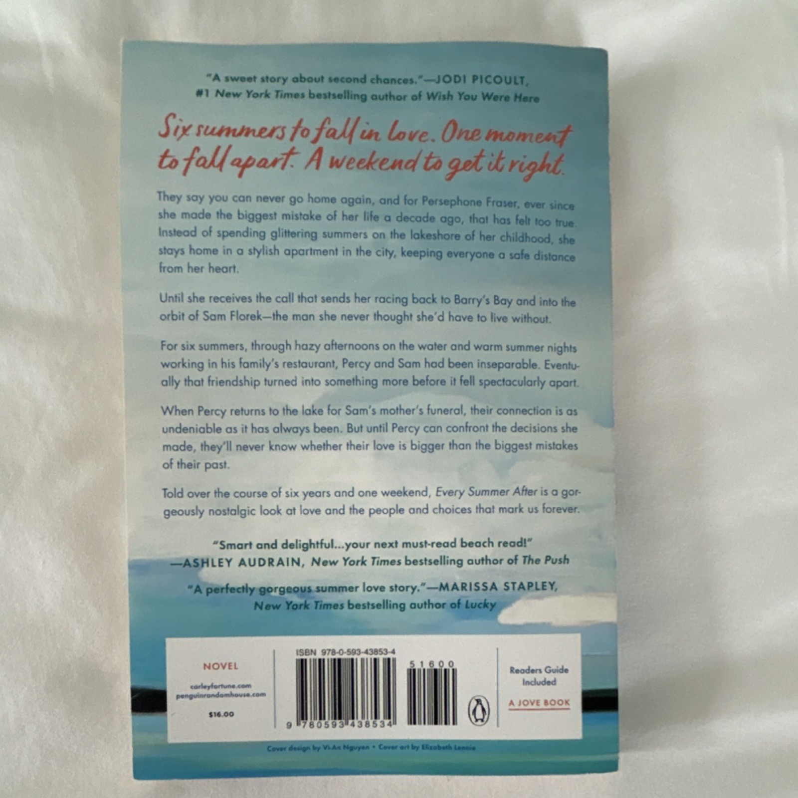 Carley Fortune Every Summer After Trade Paperback Jove Summer Love Romance