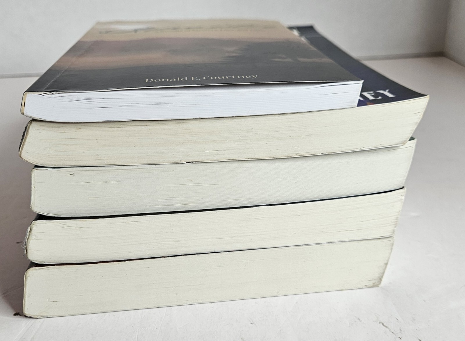 Donald E Courtney Book Lot of 5 Signed Books Fiction