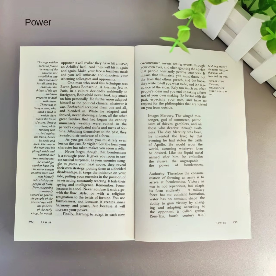 48 Laws of Power by Robert Greene (2023, Hardcover)