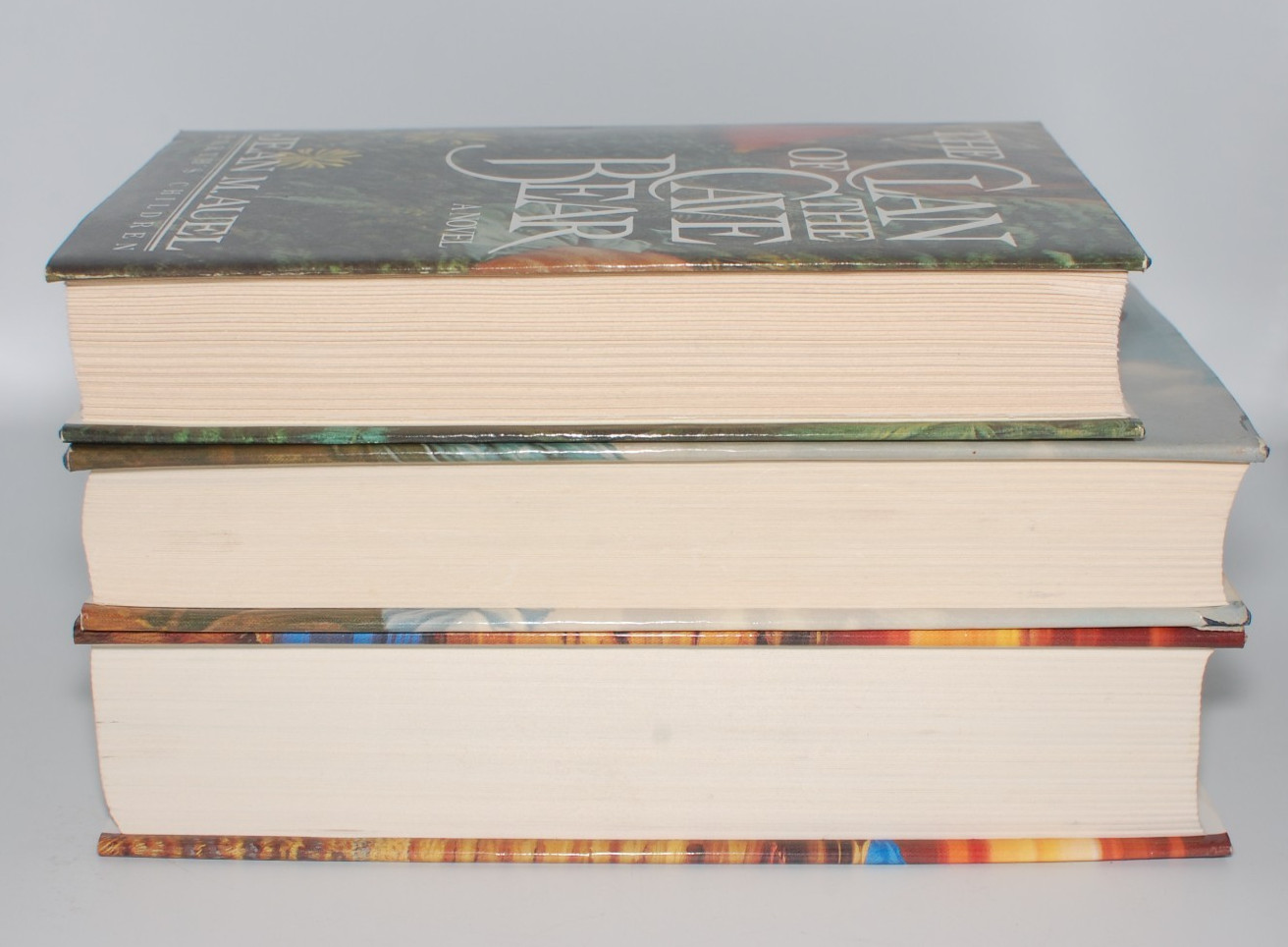 Clan of the Cave Bear Series Book 1, 2 and 4 by Jean M. Auel HBDJ
