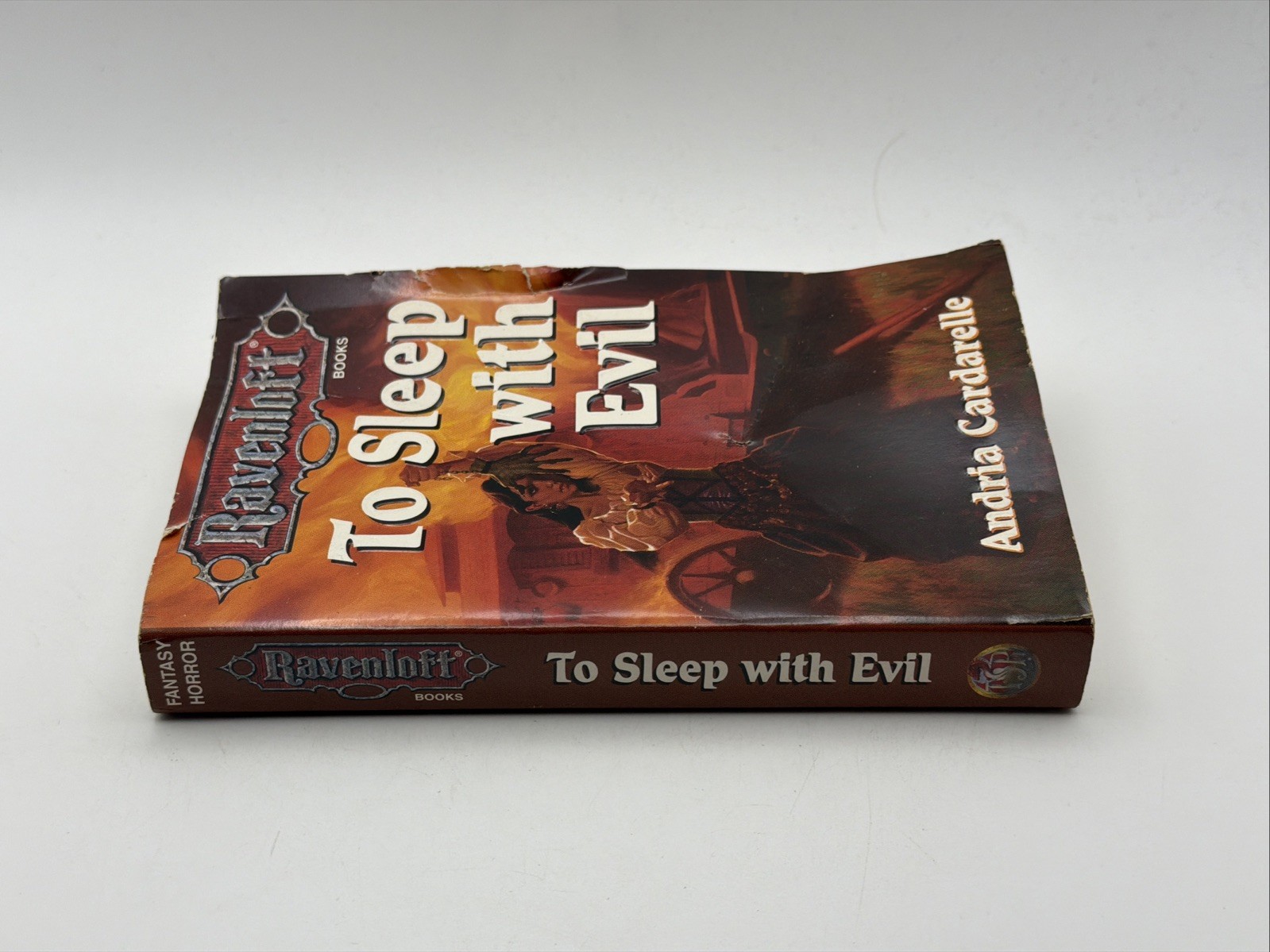 Ravenloft: To Sleep with Evil, First Edition Horror Fantasy, D&D – Damaged