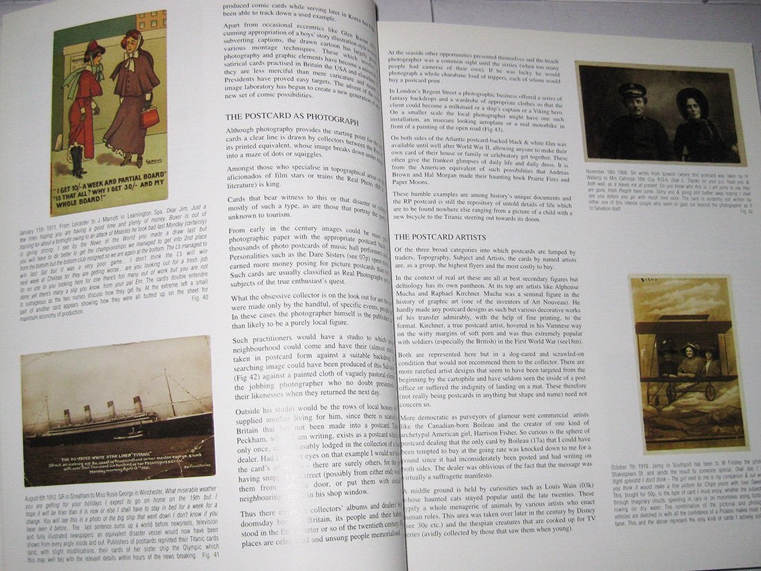 The Postcard Century: 2000 Cards & Their Messages, paperback 2000 mint condition