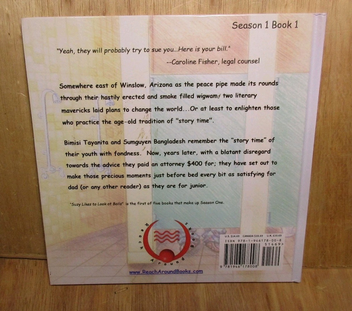 Reach Around Books Season One–All 5 Books–with Sleeve Container 2016