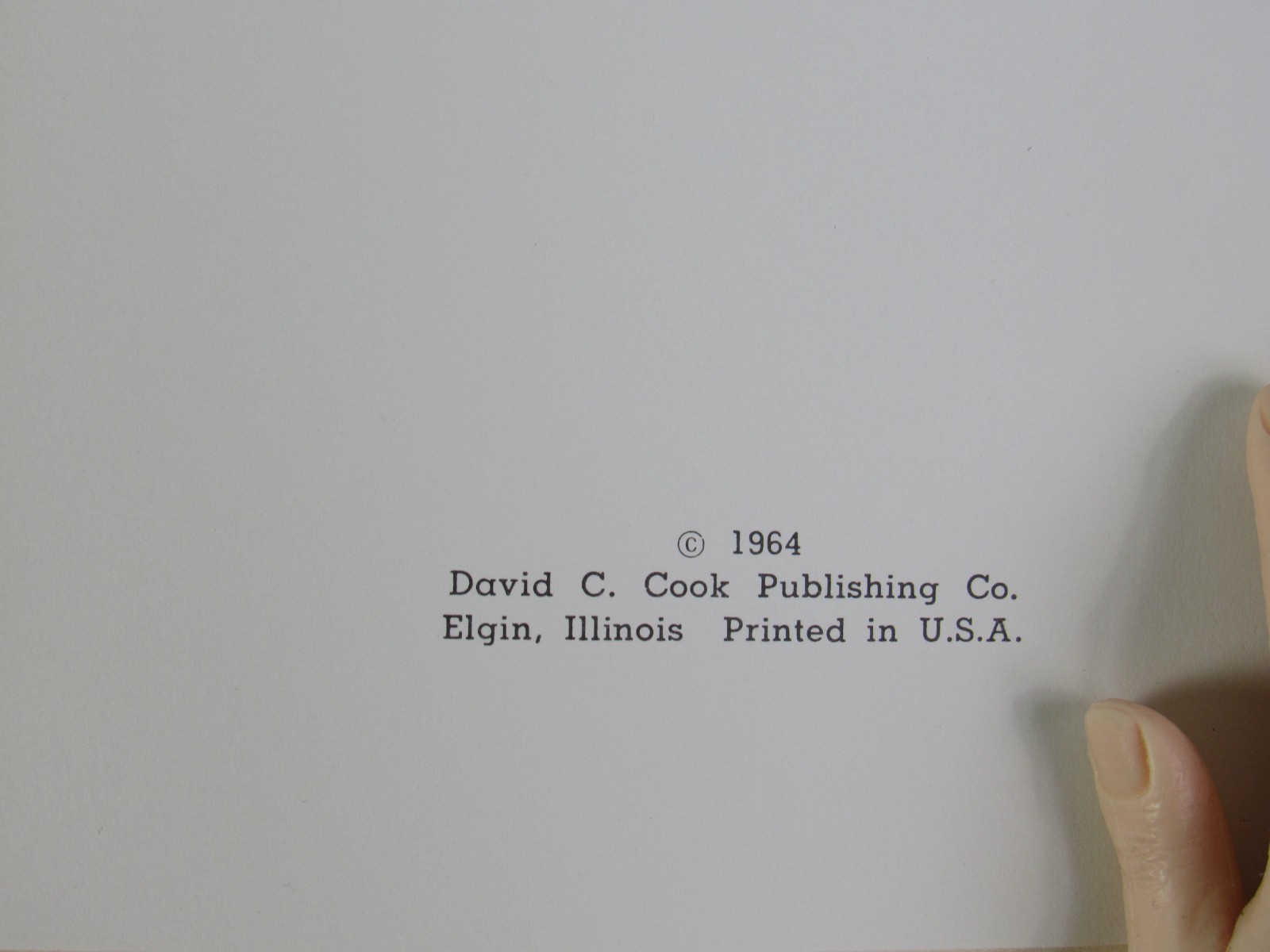 Walk The High Places – A Devotional Book by David C Cook III 1964