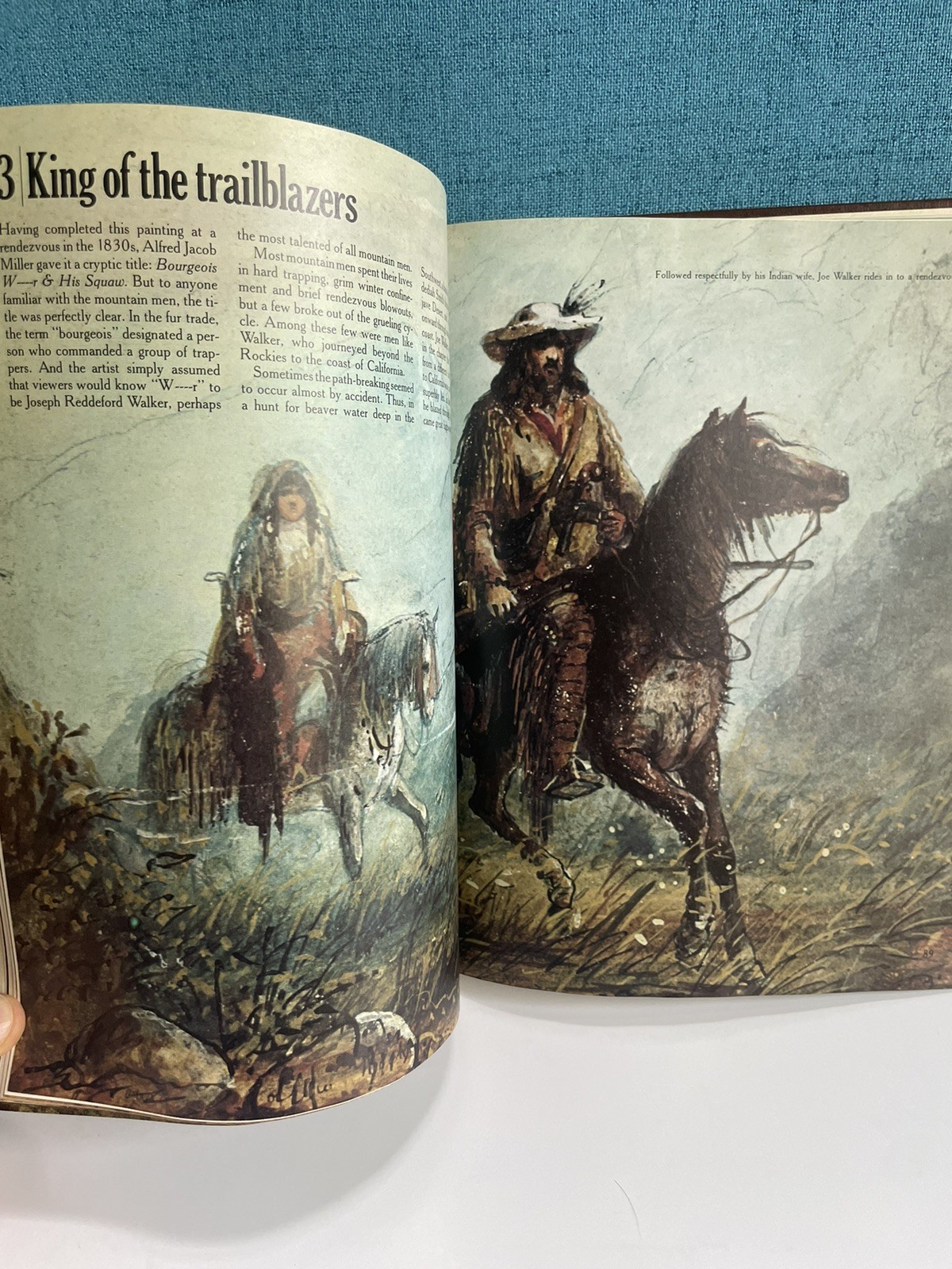 Time Life Books The Old West Series The Trailblazers Leatherette Hardcover