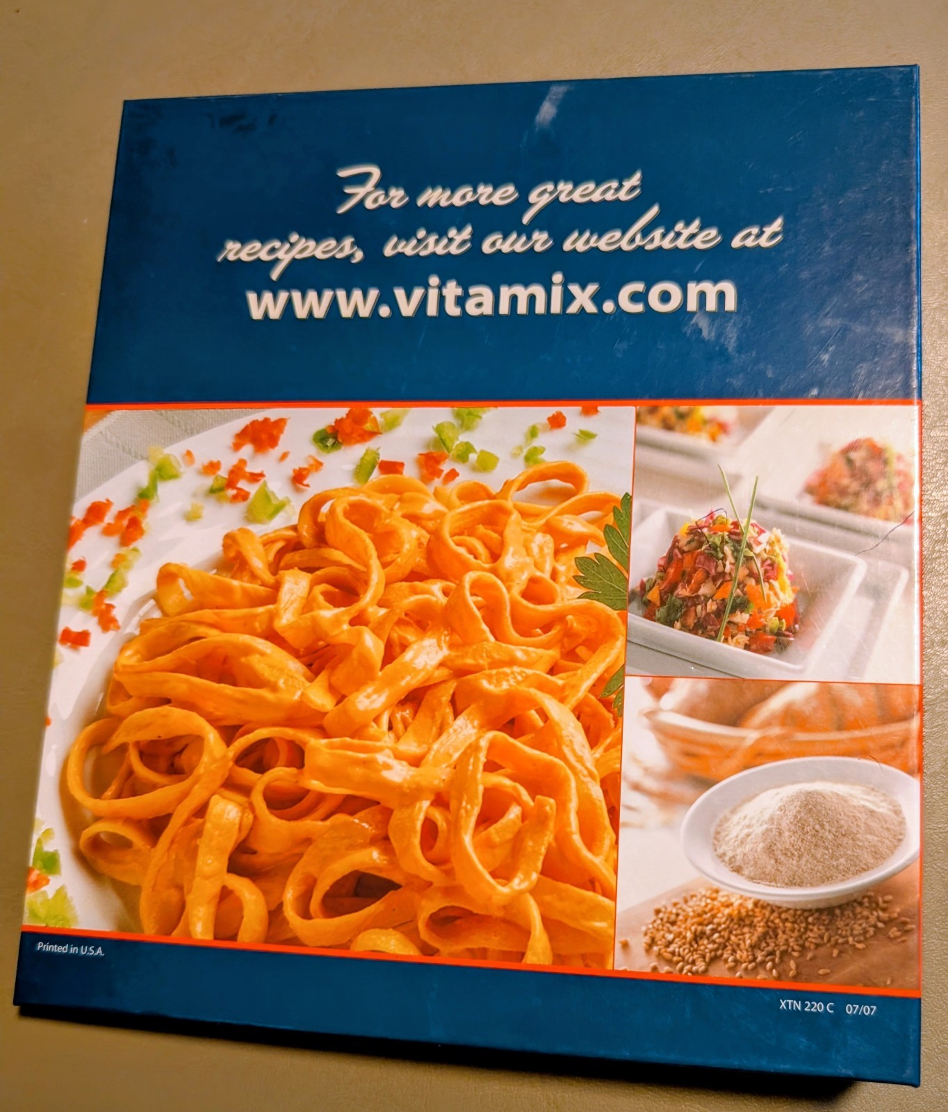 VITA-MIX Whole Food Recipes For Better Living [ringed binder complete with V…