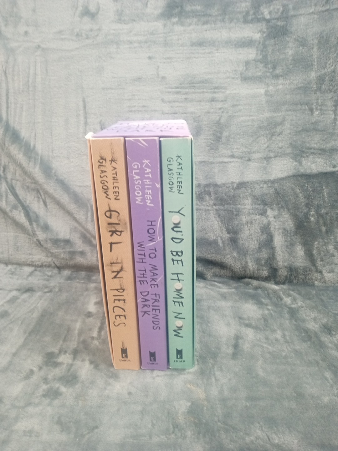 Kathleen Glasgow Three-Book Boxed – Paperback, by Glasgow Kathleen – Very Good
