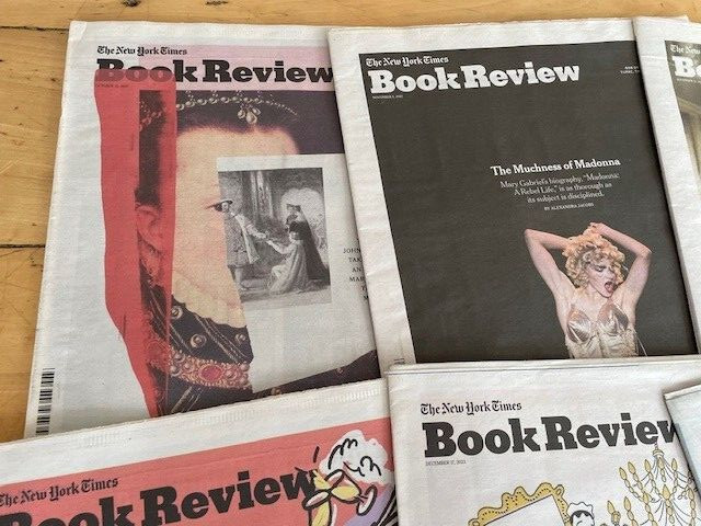 Lot of 13 New York Times Book Review Magazines- Oct 22, 2023 – Feb 4, 2024