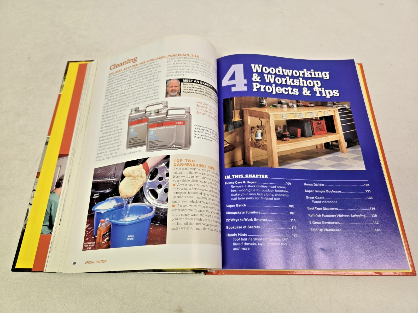 2013 The Family Handyman „Home Improvement“ Hard Cover Book 288 Pages Near Mint