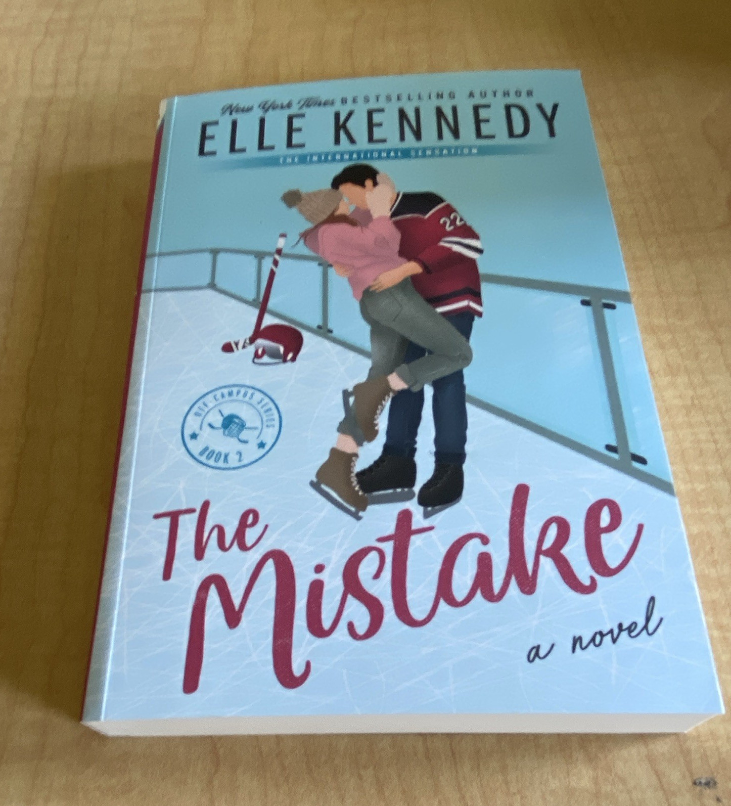 Off-Campus: The Mistake by Elle Kennedy, Bloom Books, YA Romance Novel, PB