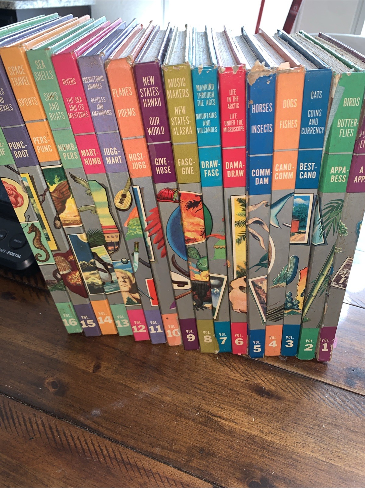 Standard Treasury of Learning Volumes 1-16 Funk And Wagnalls Vintage